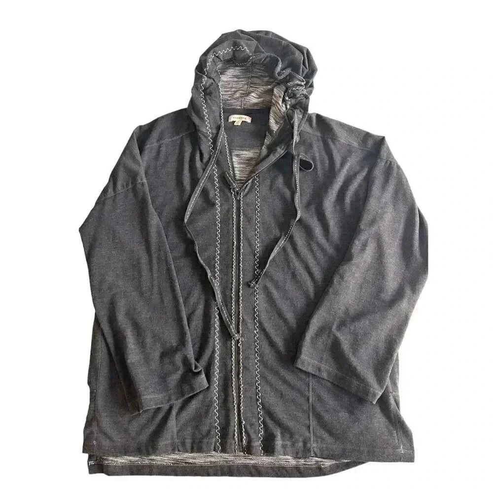 Max Studio Zip Front Hoodie